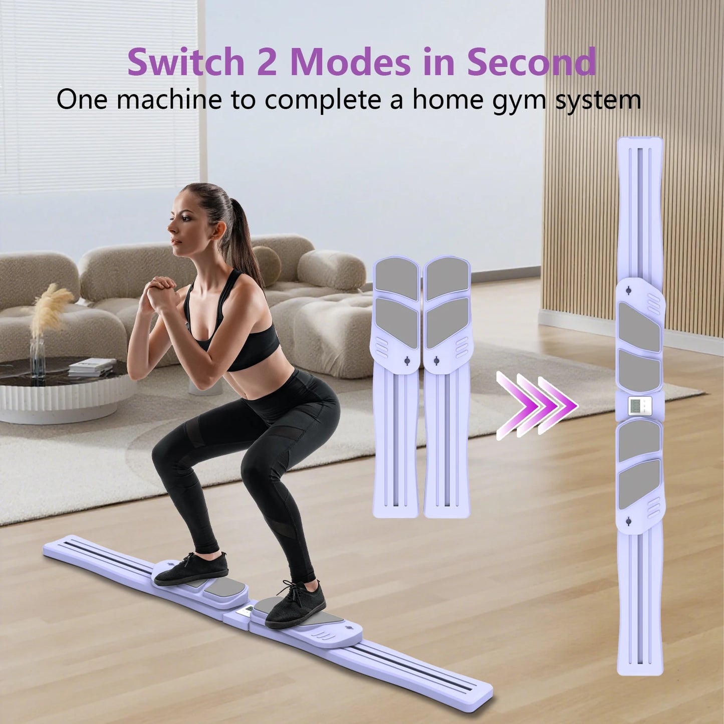 Upgraded 7 In 1 Portable Pilates Reformer Set By Wsuel