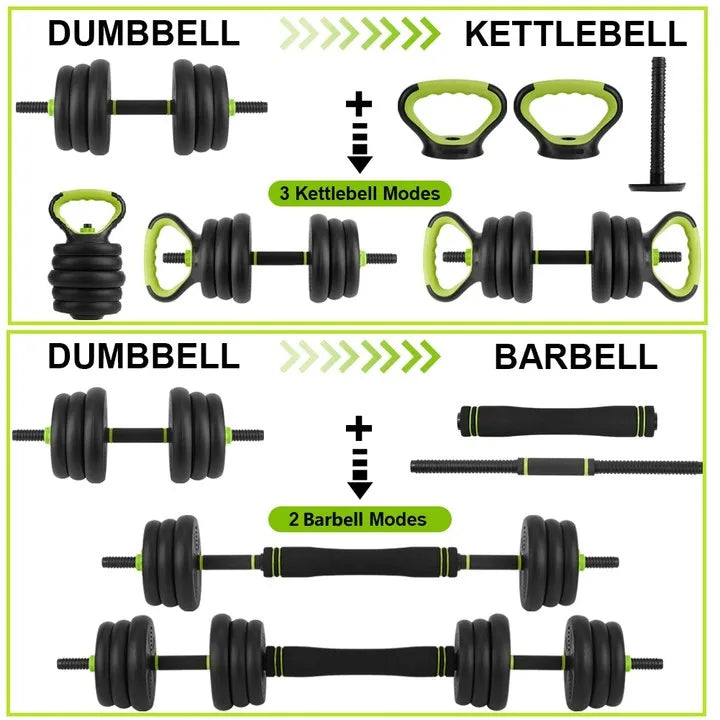 TWISTER.CK Adjustable Dumbbell Free Weight Set Connector Home Gym Exercise