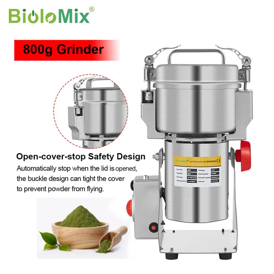 Biolomix Electric Blade Coffee Grains Spices Grinder