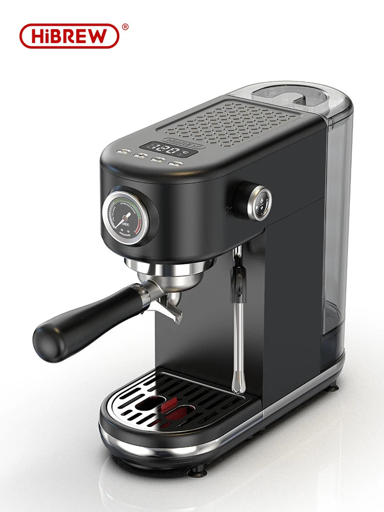 HiBREW 20Bar Semi Automatic Espresso Coffee Machine Adjustable Temperature
