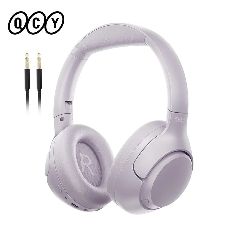 QCY H3 Wireless Headphones Hi-Res Audio 60H Battery