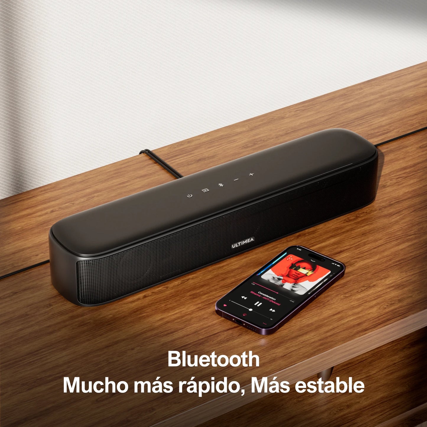 ULTIMEA 330W Home Theater 7.1CH Virtual Surround Soundbar Subwoofer
