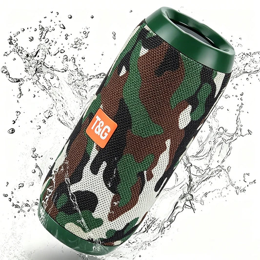 T&G Portable Bluetooth Wireless Speaker With IPX4 Waterproof USB Playback
