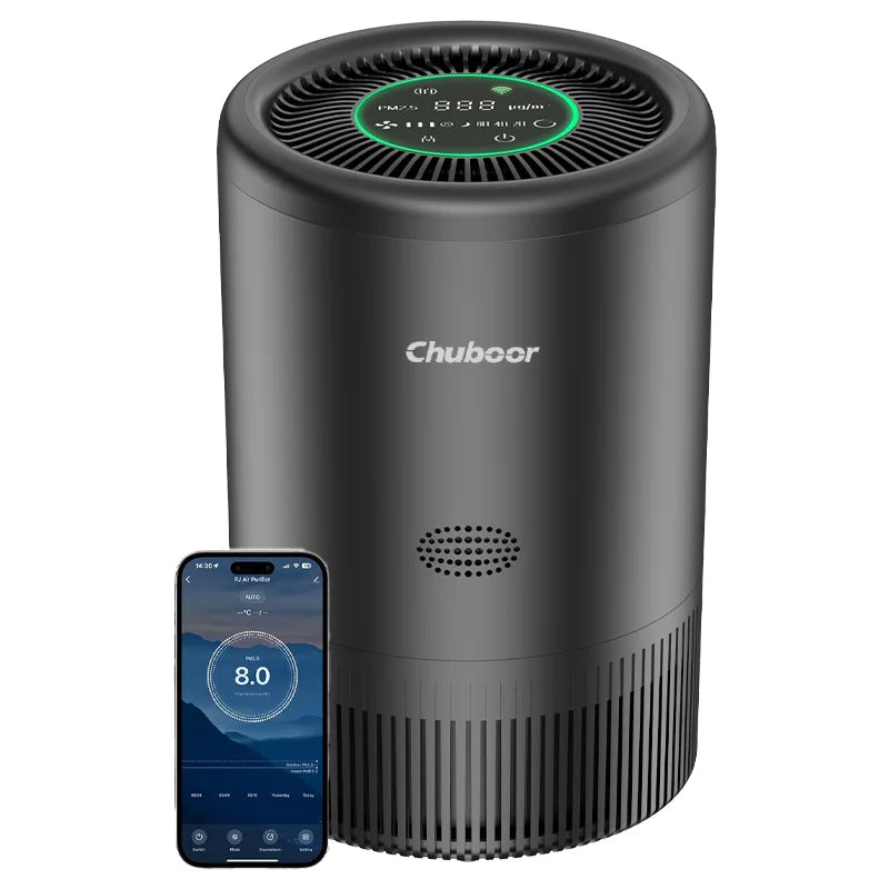 Chuboor Smart Air Purifier With App And Alexa Control