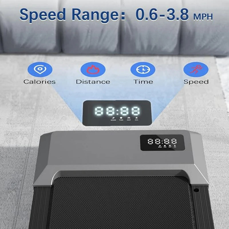 Superun 2.5HP Electric Treadmill LCD Display Wireless Heart Rate Monitoring