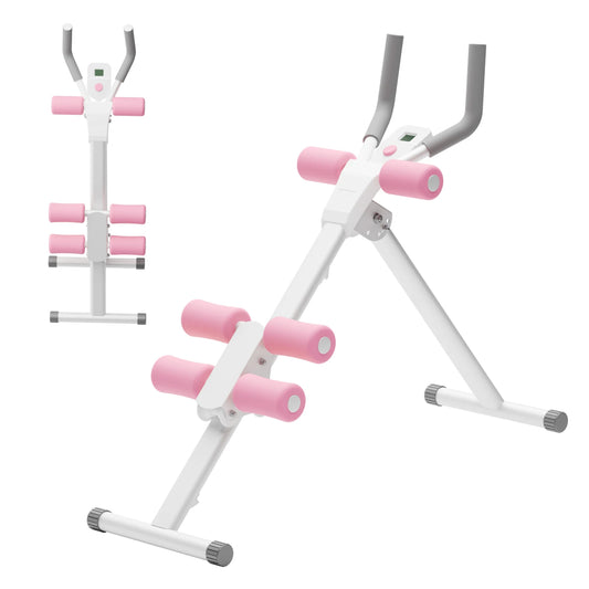 Foldable Abdominal Ab Machine Trainer Core Workout Knee Protection Equipment