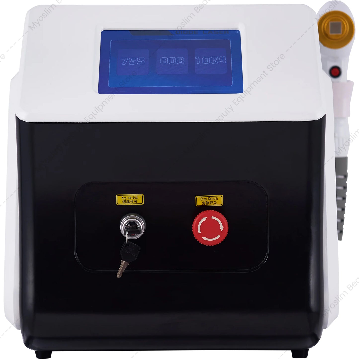 Myoslim 808nm Diode Hair Removal Machine Permanent Painless Cooling Head