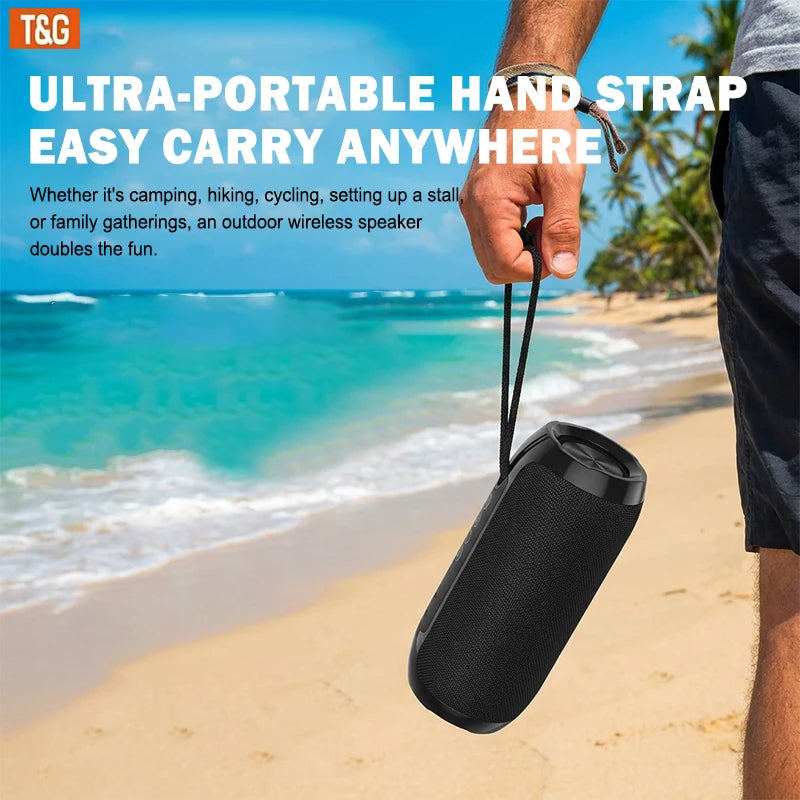 TG Portable Bluetooth Speaker With Waterproof Build And Stereo Sound