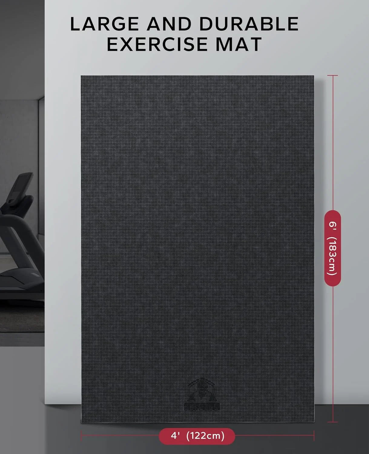 HAPBEAR Exercise Mat Non Slip Durable Thick Workout Yoga Gym