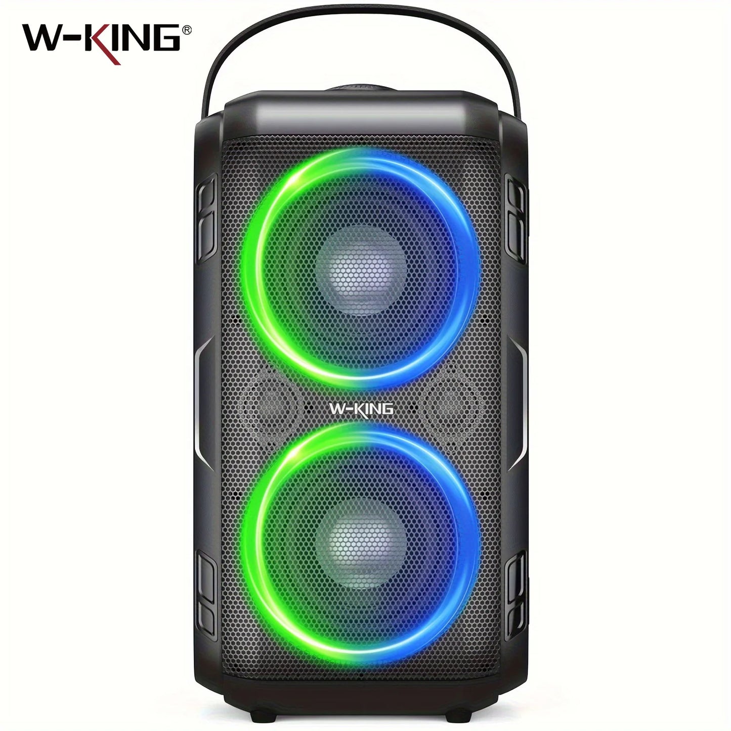 W-King 80W RMS Bluetooth Portable Party Rechargeable Speaker