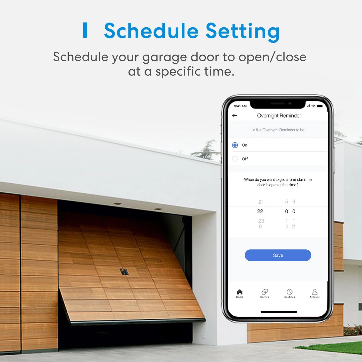 Meross Smart WiFi Garage Door Opener HomeKit Alexa Google Assistant