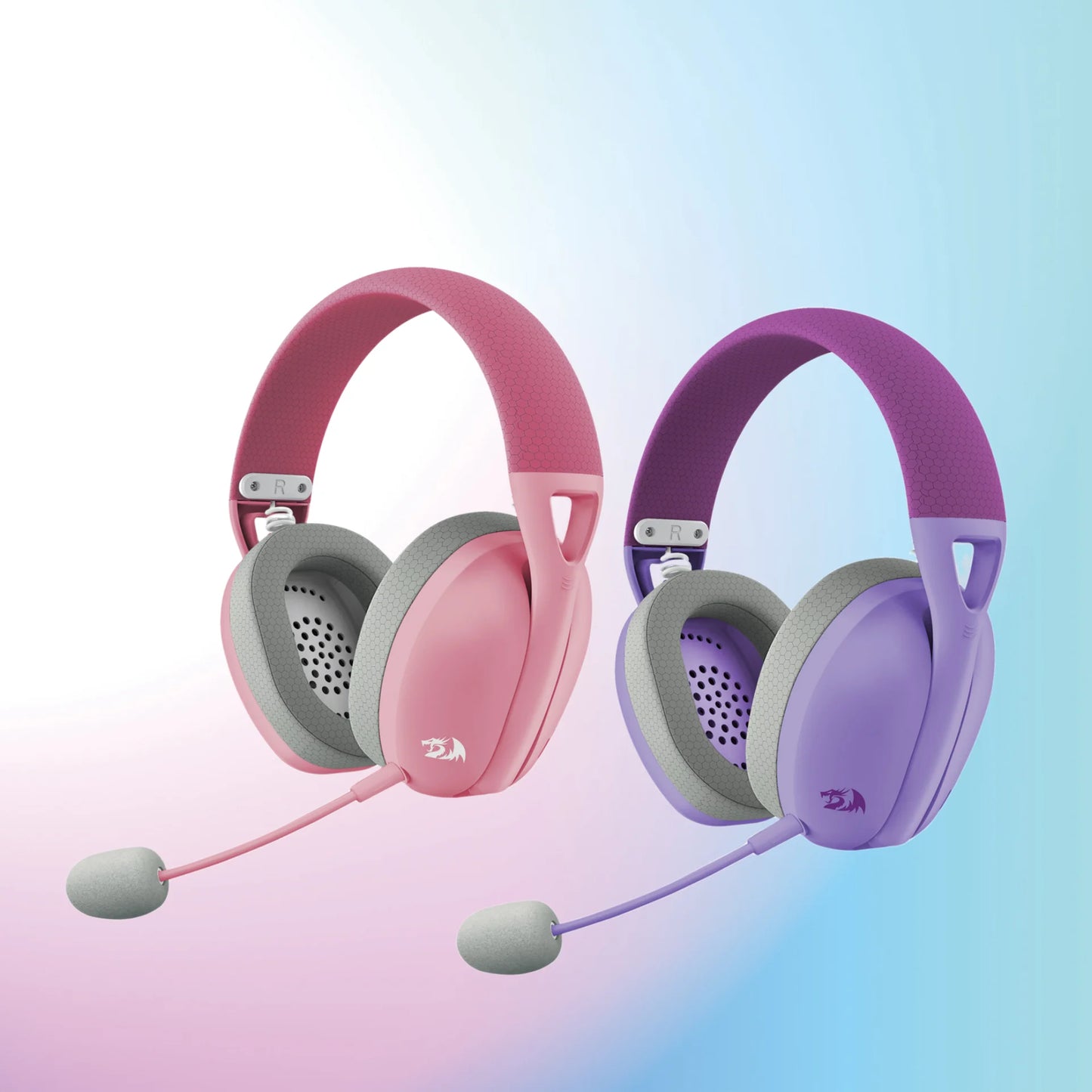 Redragon H848 Wireless Gaming Headset Featuring Surround Sound Microphone