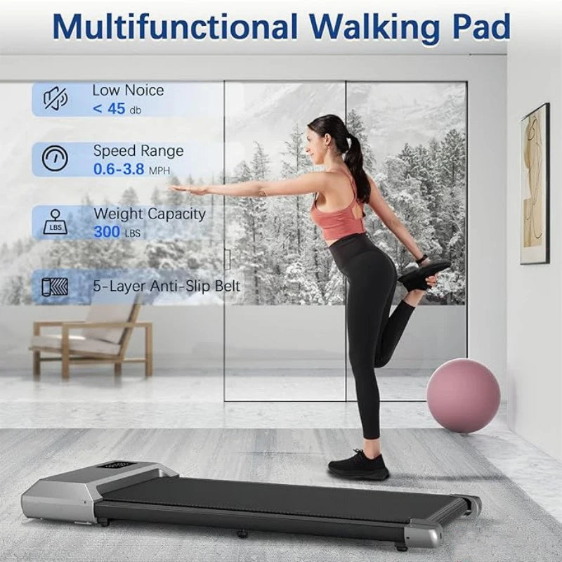 Superun Home Treadmill Bluetooth LCD Display Walking Running Exercise Fitness