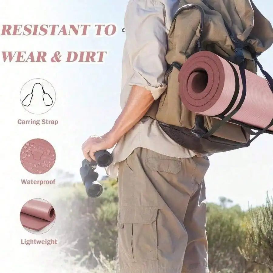Extra Thick High Density Non Slip Yoga Exercise Mat