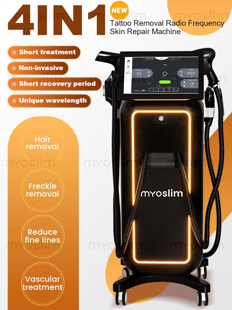 Myoslim 5000W Professional Diode Laser IPL RF Hair Tattoo Machine