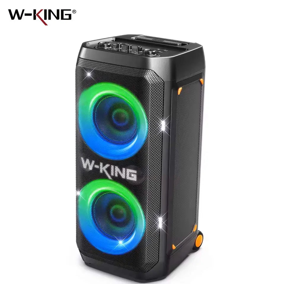 W King Portable Bluetooth Speaker With 370 Watt