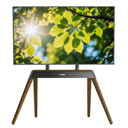 Unho Heavy Duty Height Adjustable Metal TV Floor Stand Universal