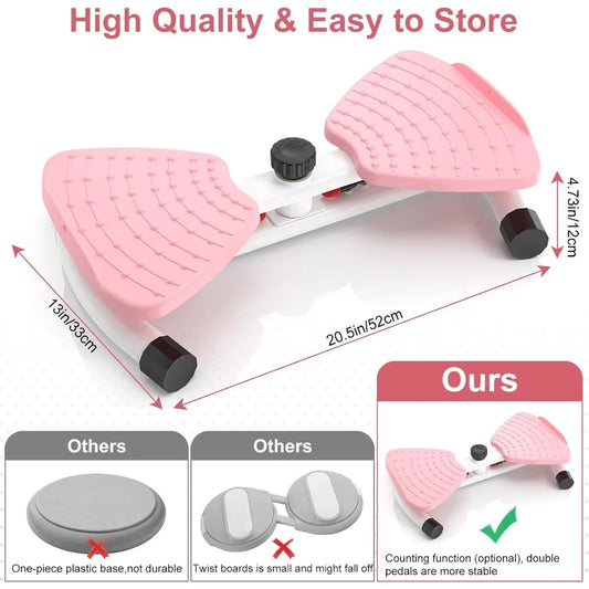 YTYIN Adjustable Waist Twister Machine Fitness Ab Core Exercise Board