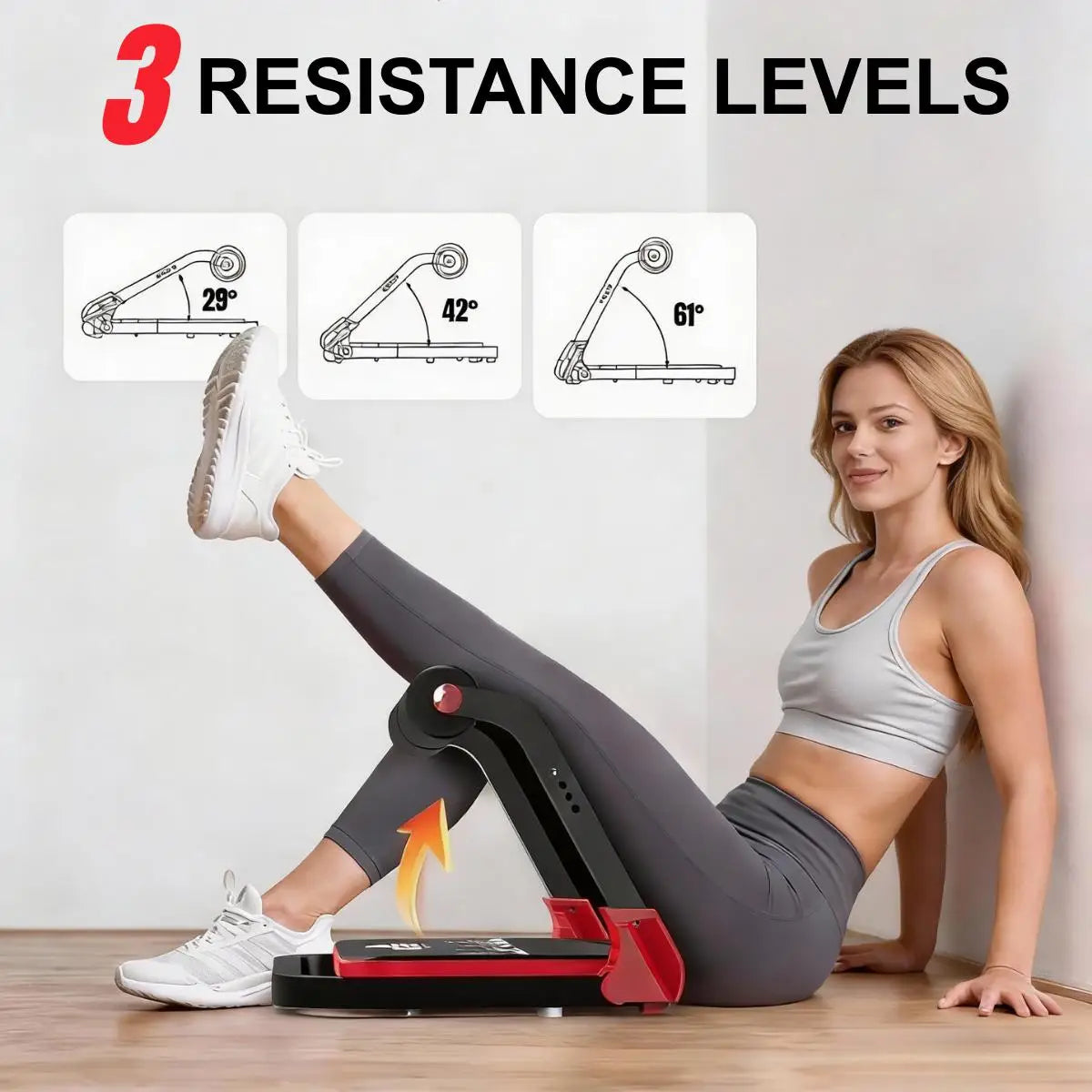 Relife Abdominal Trainer Sit Up Home Exercise Machine