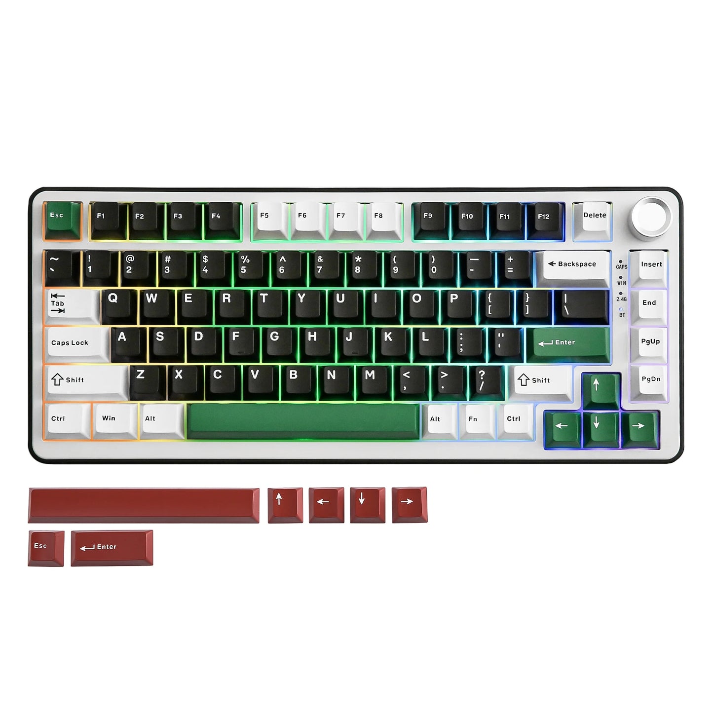 YUNZII B75 PRO Wireless Mechanical Keyboard RGB Hot Swap Custom