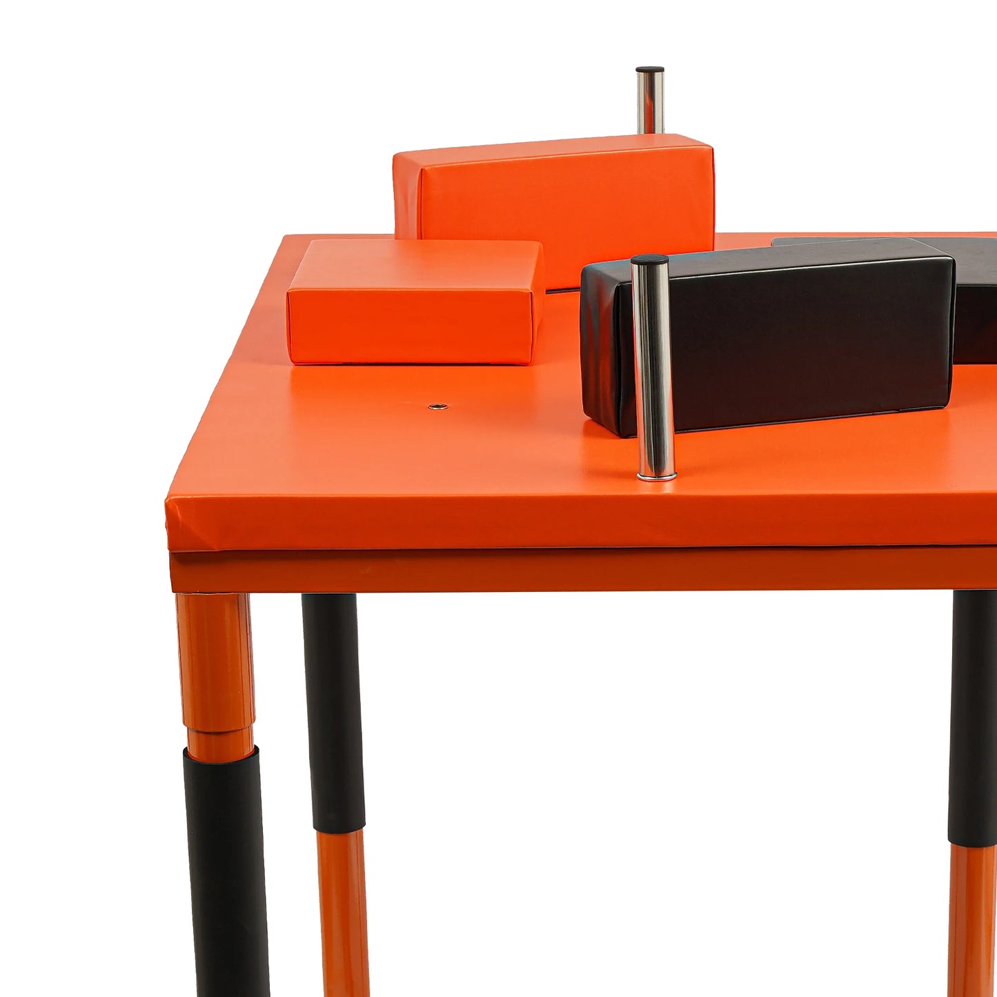 Reinforced Arm Wrestling Table With Grip Supports
