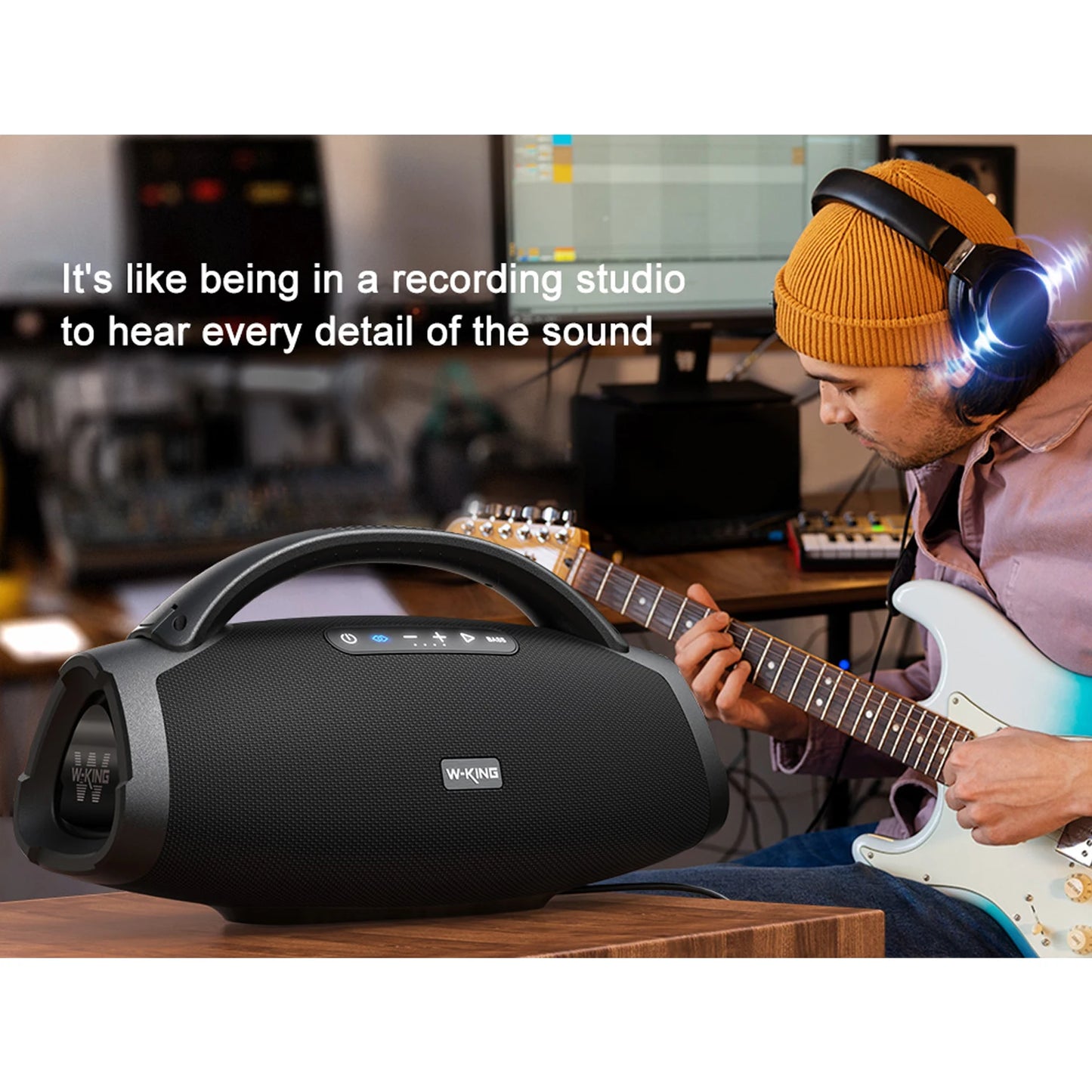 W-King X20 Portable Bluetooth Speaker Outdoor IPX7