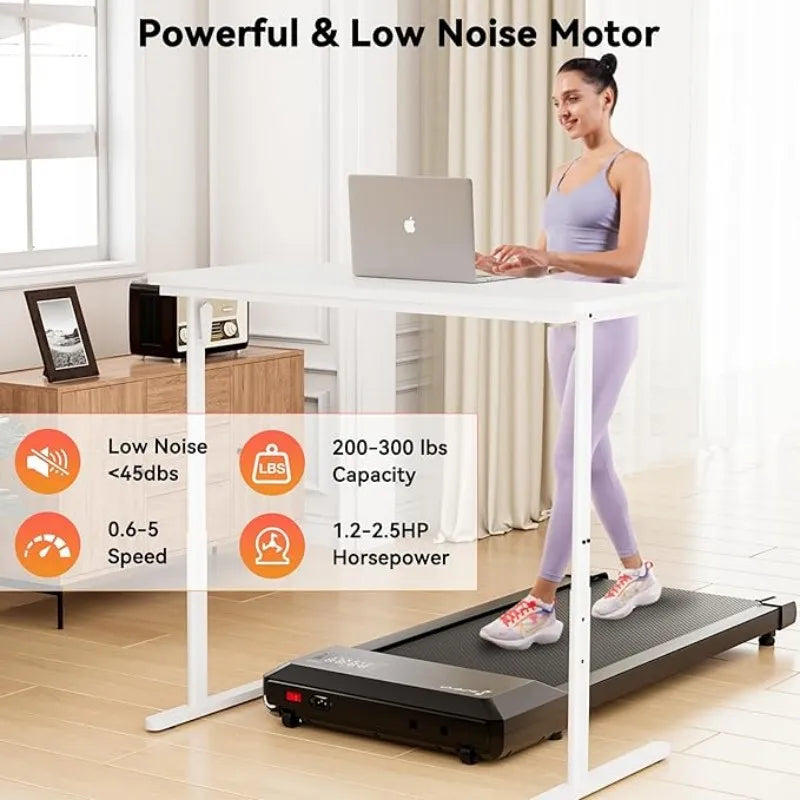 Superun 2.5 Hp Mini Walking Treadmill With App Remote Control