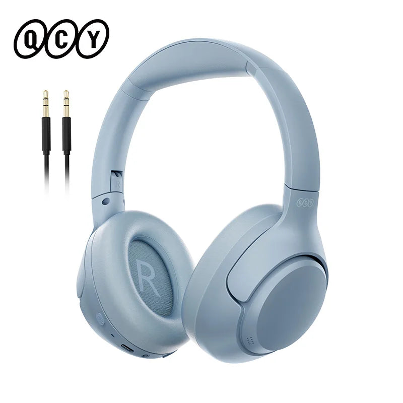 QCY H3 Over-Ear Wireless Headphones With 60H Battery And ANC